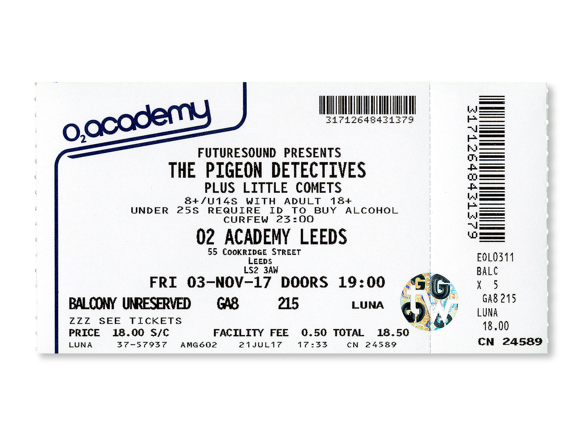 275a_The Pigeon Detectives [031117]