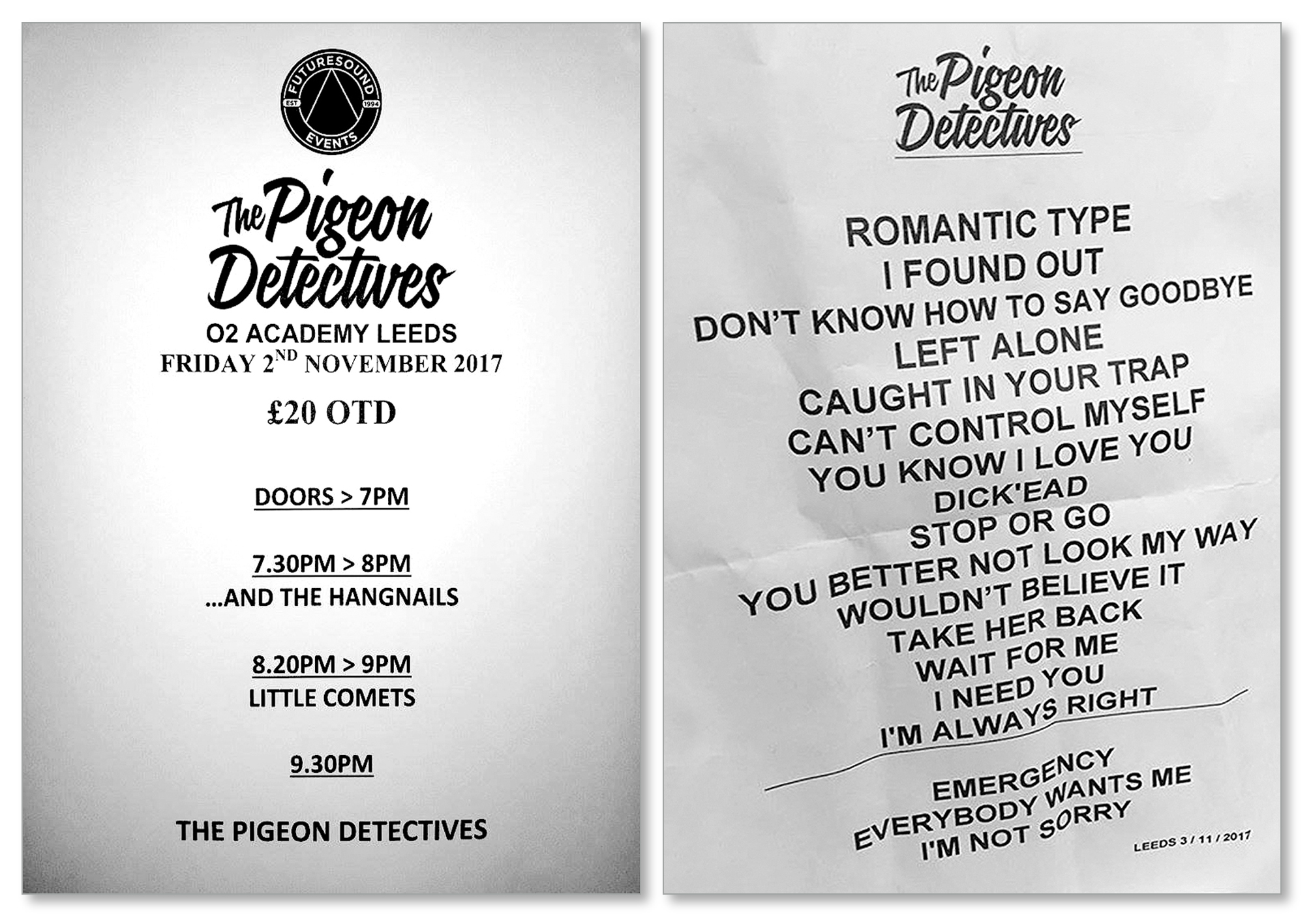 275e_The Pigeon Detectives [031117]